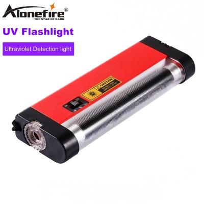 China AloneFire AD998 4W UV Light Travel UV Light Money ID Passports Currency Detector Industrial UV Lamp White Light Flashlight AA Battery for sale