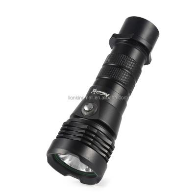 China Camping Alonefire DV43 L2 Led Deep Water Diving Flashlight 12w Powerful Diving Outdoor Waterproof Light 100m Professional Underwater Torch Light for sale