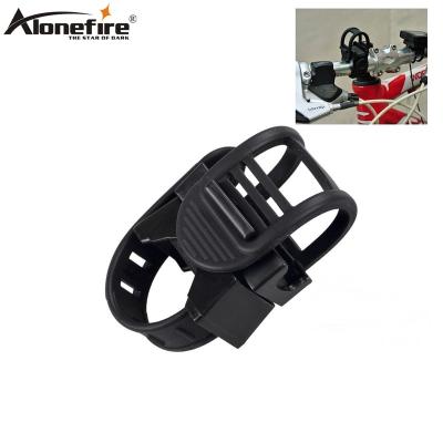 China AloneFire LC-8 Universal 360 Degree Rotation Bicycle Flashlight Holder Bike Torch Mount Lighting Holder Recycle Clip LC-8 for sale