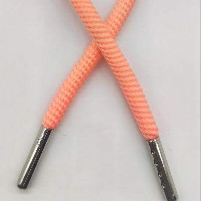 China Cheap price high quality viable 6 mm screw rope with braided metal ball polyester rope for sale