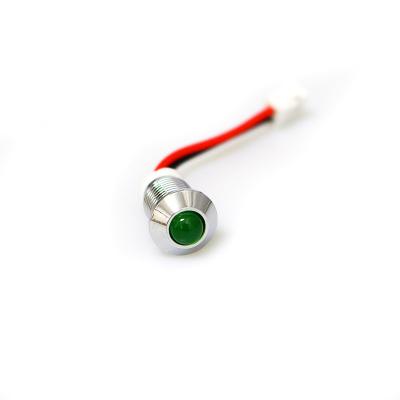 China Electronic Green LED Indicator Light Wire Signal Lamp Waterproof Indicator Lights Wire Led Equipment Indicator Lights Wire Harness for sale