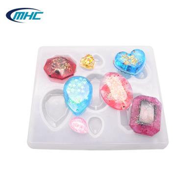 China High Quality Liquid Rubber Jewelry Casting DIY Silicone Jewelry Mold For Jewelry Mold Making for sale