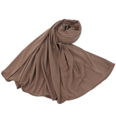 China Long 2919 wholesale 2022 long hot-selling muslim scarf new lycra- hijab shawls tank top scarves for sale