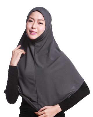 China LN0828-2133 hot selling malaysia long beautiful snap tudung women ready to wear hijab hijab muslim hijab amira long khimar for sale