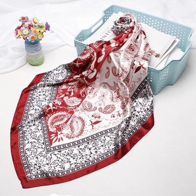 China newest scarf wholesale new arrival popularsilk polyester hijab for women muslim scarf shawl hijab for sale