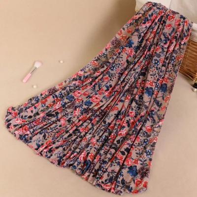 China 1969 yj muslim style hijab frank floral print muslim premium flexible scarf popular hijab for women quality geluidd scarves for sale