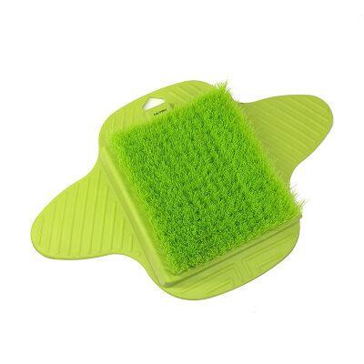 China All New F2-452 Natural Scrubber Bath Brush Feet Massage Slippers Sweep To Scrub Spa Shower Remove Dead Skin, Household Silicone Foot Brush for sale