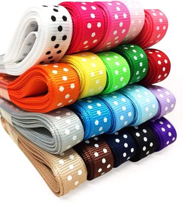 China 100% Ribbon, Printed Ribbon, Sustainable Satin Wholesale Polyester Wrapping Grosgrain Ribbon for sale