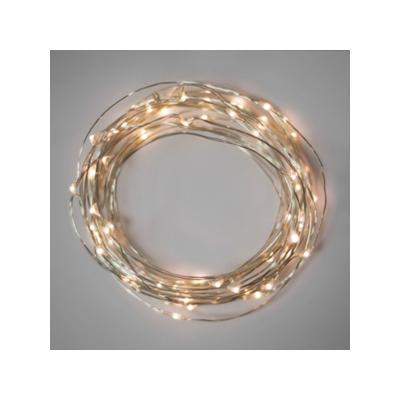 China Christmas Decoration Invisible Led String Lights Led Copper Wire Twinkle Light 100 Meters for sale