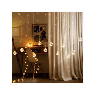 China Christmas Light 2020 Latest Design Security Led Icicle Light Curtain For Party Festival Wedding Decoration for sale