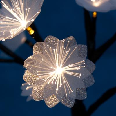 China / battery operated fiber optic flower led tree lights for sale