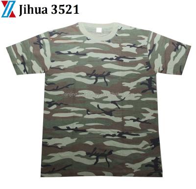 China Brand Anti-Shrink Military Soldier Jihua Slim Fit Cotton Tank Top T-Shirt for sale