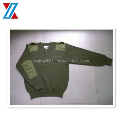 China Army Military Camouflage Pullover 100% Polyester Uniform Sweater for sale