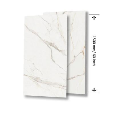 China Matte Carrara Porcelain Floor Tiles polished/honed for sale large sizes marble kitchen hotel lobby ceramic floor tile designs for sale