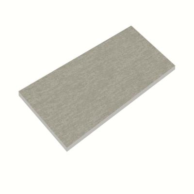 China Light Gray Matt Vitrified Rough Porcelain Homogeneous Stone Floor Tile Polish/Honned/Matte 20mm Thick Rubber Non-Slip Outdoor Floor Tiles for sale