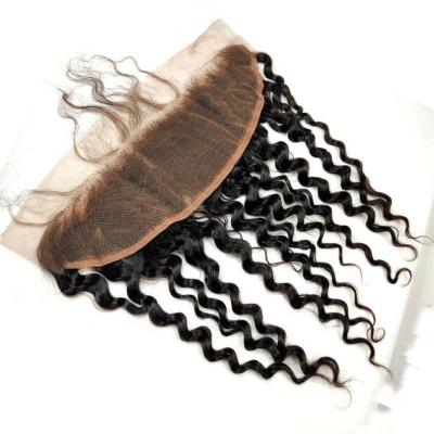 China High Quality Deep Loop 16 Inches In Raw Virgin Human Hair Ponytail Hair Lace Closure Headbands In Hair for sale