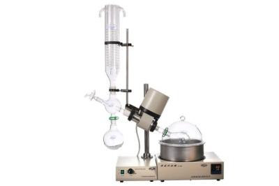 China Sliding Type Manual Lifting Mini Rotary Evaporator 0.25--2L for sale