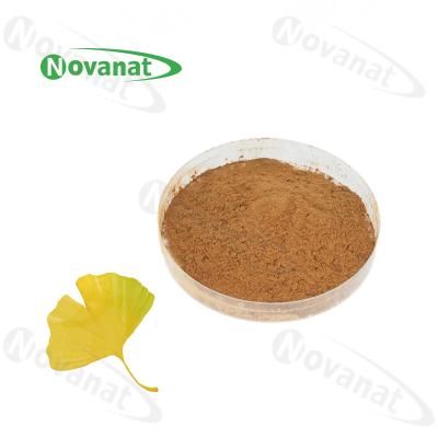 Chine Poudre d'extrait de feuille de Gingko Biloba 100 % Nature/USP/E.P/CP15/Ingrédients de compléments alimentaires à vendre