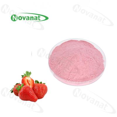 China Concentrated Organic Strawberry Extract Powder Pure Flavor / Water Soluble / Clean Label for sale