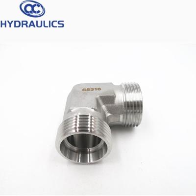 China Oil Gas Water SS DIN 2353 Industrial Hydraulic Stainless Steel Metric Fittings for sale