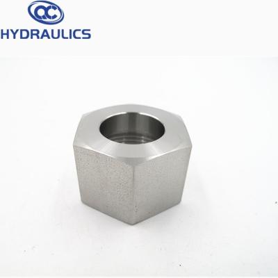 China Pipe Lines Connect Stainless Steel ISO DIN 2353 Nut Tube Fittings To Cut Ring for sale