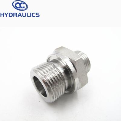 China Pipe Lines Connect 316 Stainless Steel DIN2353 / ISO8434 24 Degree Metric Tube Fittings for sale