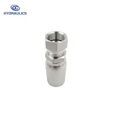 China One Piece Style Crimp Style Series SS316 HY Series Hydraulic Hose Ferrule Fittings for sale