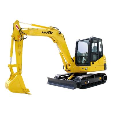 China Building Material Shops Hot Sale 8 Ton Mini Crawler Multifunctional Excavator Medium Excavator Machine With ISO CE Certificate for sale