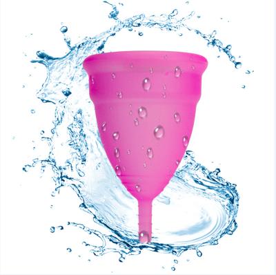 China Wholesale Reusable Folding Menstrual Cup Menstrual Sterilizer Silicone Copa Silicone Cup Period Cup Menstrual Cup for sale