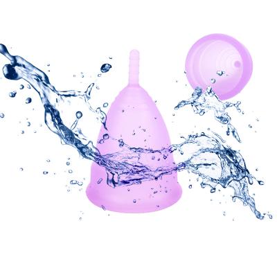 China Soft Most Popular Design Silicone Menstrual Cup CE Approved for sale