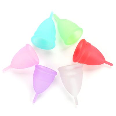 China Reusable Soft Silicone Woman Medical Grade Menstrual Cup for sale