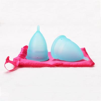 China Safe Body Silicone Menstruation Lady Cups Safe Soft Menstrual Cup for sale