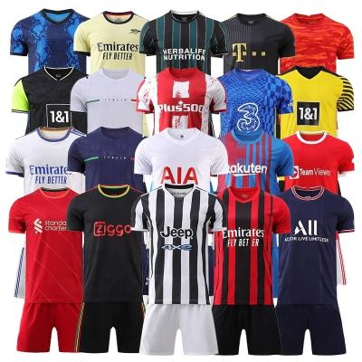 China Set 2022 New Season Thailand Soccer Jersey Set Sportswear Football Uniform for sale