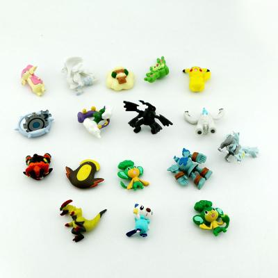 China Cheap Plastic Anime Pokemon PVC Action Numbers Mini Pikachu Pocket Monsters 2.5-3.5cm Doll Toy For Kid for sale