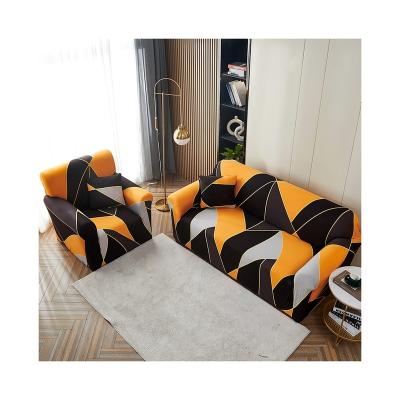 China Soft And Elastic Selling Like Hot Cakes Printed Sofa Cover Two Seat Sofa Cover Verified Sofa Cover Supplier for sale