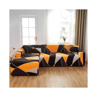 China Wholesale Soft and Elastic Sofa Cover Fabric Lounge Sofa Cover Spandex Sofa Cover for sale