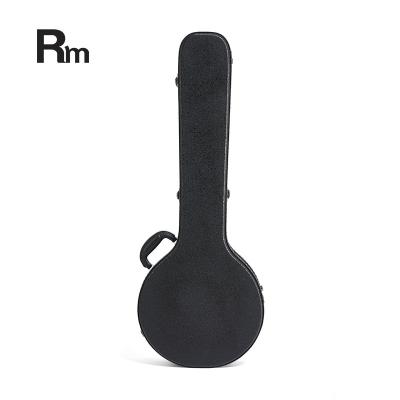 China WC03 Banjo Rm Rainbow Music Land Cuckoo High Quality Imitation Leather Outdoor Banjo Case Instrument Wooden Cases for sale