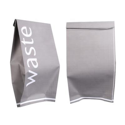 China Disposable Biodegradable Waste Paper Bags Manufacturer for sale