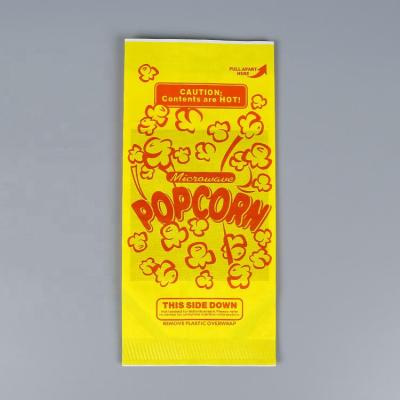 China Biodegradable Bulk Wholesale Microwave Popcorn Bags With Custom Logo for sale