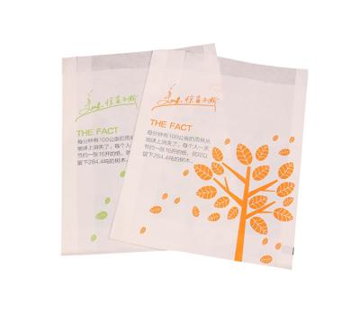 China Recyclable Custom Take Away Fast Food Kraft Paper Bag for sale