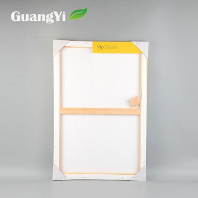 China Student White Large Size Rectangle Small Decoration Price Wholesale Stretched Canvas for sale