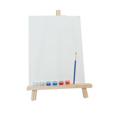 China Decoration Blank Canvas Sets 280g Cotton Frameless Canvas For Painting With Acrylic Paints Customized 1000 Pcs for sale