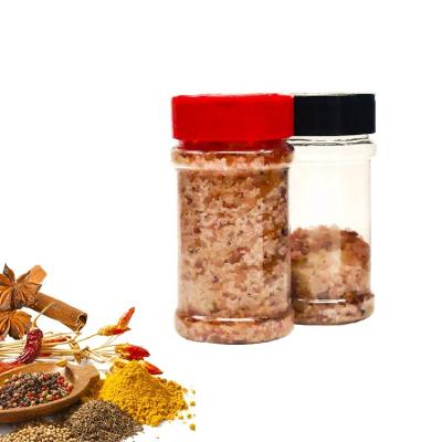 China 5oz 6oz 7oz Viable Plastic Spice Shaker Bottle 200ml Seasoning Jar With Flip Lid for sale