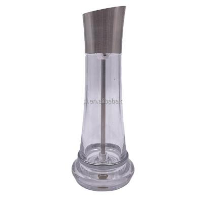 China Viable manual stainless steel pepper salt grinder for sale