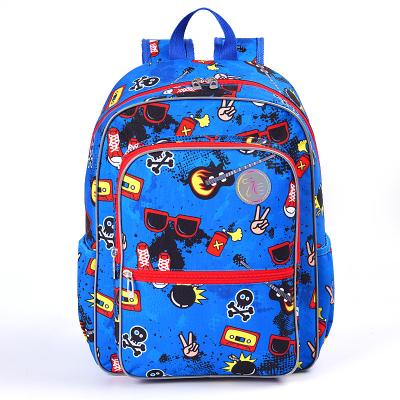 China Other Customized Car Teenage Cartoon Boys Student Schoolbag Backpack Waterproof Children Bag School Bags for sale