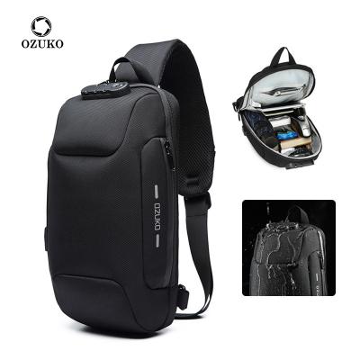 China Other New Men's Bag Sports Chest Bag Tactical Waterproof Cross-Body Bag Men's Simple Simple For Men for sale