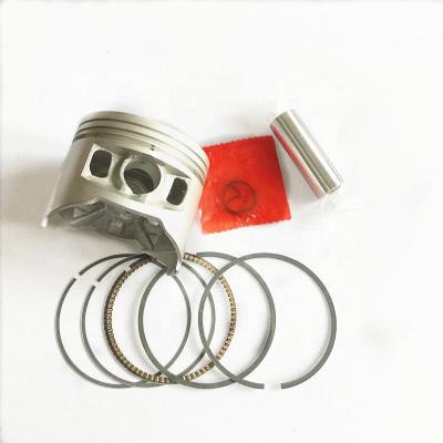 China Silicon Alloy 53MM Aluminum Bajaj Bm100 Piston Kit China OEM Quality CT100 Motorcycle Parts for sale