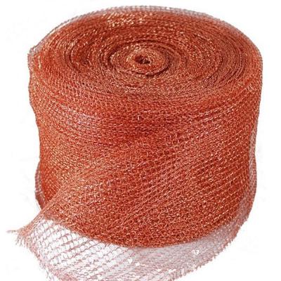 China 2021 Sustainable Customized Multiple Strand 100% Pure Copper Knitted Mesh Home Brew Distillation And Pest Control for sale