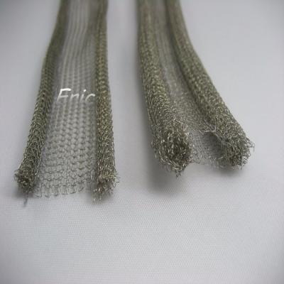 China Knitted Armor Knitted Type Tinned Copper Wire Mesh Gaskets for sale