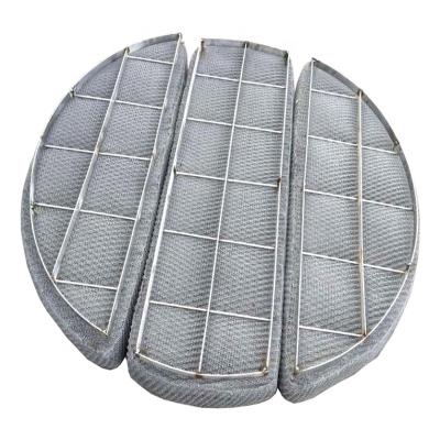 China Small Corrosion Resistance Fog Demister With Screen Mesh Grids Knitted Wire Fence Demister For Dust Catchers for sale